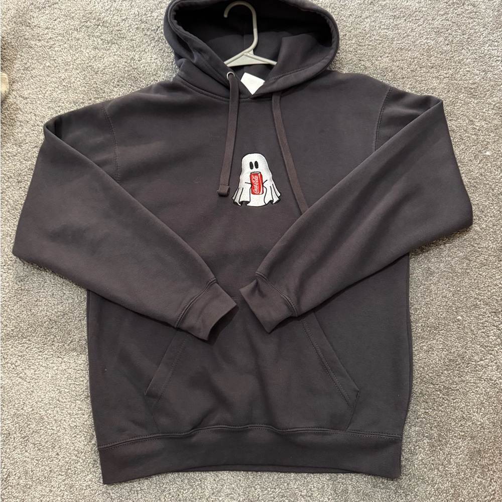 Men's Black Graphic Hoodie